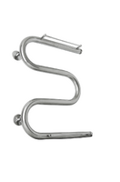 Полотенцесушитель М 50*40 ф1" с 2-мя полочками (К-крепеж 2) 07669