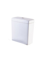 Бачок для унитаза Rosa "Неро" БЕЛЫЙ с арматурой г.Киров (меж.ос. 220 мм) СНЯТО