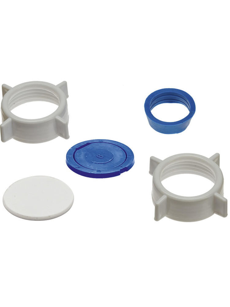 Комплект для ремонта №5 РК-5 (гайки 25, прокадка коническая 25, прокладка 25 с гидрозатвором, заглушка 25)