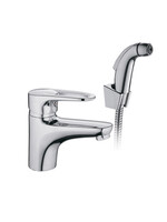 1268 Смеситель Тюльпан Frap шар d-40 с гигиенич. лейкой