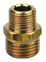 Ниппель перех. 32*15 латунь (литьё)