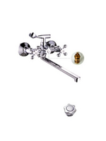 Смеситель Ванна Lemen 1/2 м/к Крест (22169) латунь