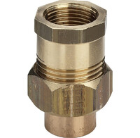 ПАЙКА АМЕРИКАНКА ПРЯМАЯ 15-1/2 внут. 113421 Viega ***