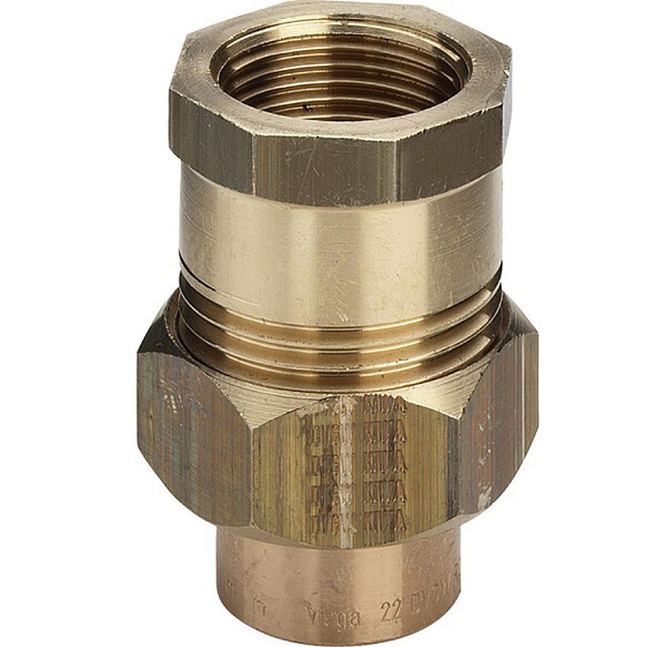 ПАЙКА АМЕРИКАНКА ПРЯМАЯ 18-1/2 внут. 120856 Viega ***