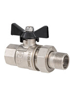 Кран вода VALTEC PERFECT 1/2" г/ш баб американка (VT.327)