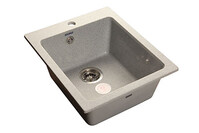 Мойка для кухни GranFest Композит PRACTIK 505 чаша 505x427 (P-505 серый)