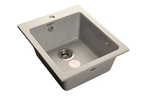 Мойка для кухни GranFest Композит PRACTIK 505 чаша 505x427 (P-505 серый)