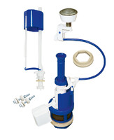 Арматура РБМ АС-15М нижняя подводка, Тросиковая, Кнопка металлизированная, универсальный клапан