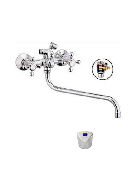 Смеситель Ванна Lemen 1/2 м/к Лючия (S 2110)