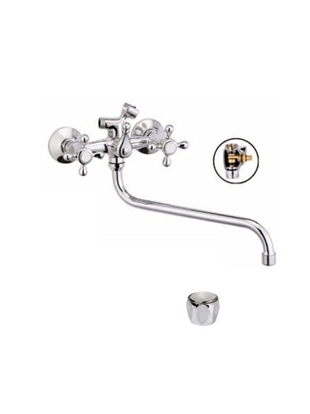 Смеситель Ванна Lemen 1/2 м/к Глобо (S 2111)