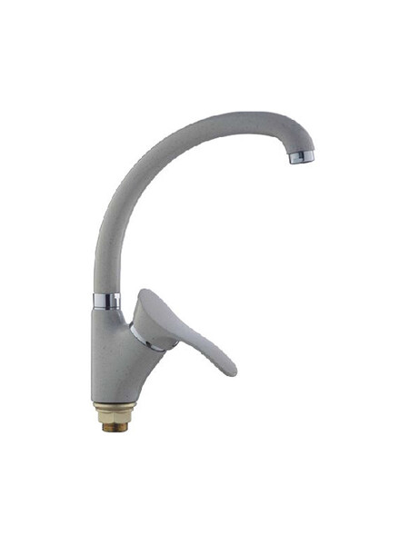 5901Е Смеситель Кухня LEDEME (на гайке) МАКСИ шар d40 (песочный)