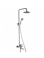 2402 Смеситель Ванна LEDEME с душевой стойкой шар.