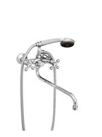 Смеситель Ванна Казань 1/2 м/к (КС 87073/115003) метал.мах.крест, имп. исп., мет. шток