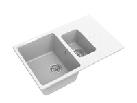 Мойка EWIGSTEIN Gerd 60 KF (иней) 1,5 чаши+крыло 780*500мм