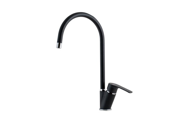 Смеситель Кухня EWIGSTEIN d=35мм U-образ.боковой (антрацит) (50235019)