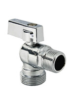 Кран угловой VALTEC 1/2 х 1/2 ш/ш для подкл. стир. приборов (VT.392.N.04)