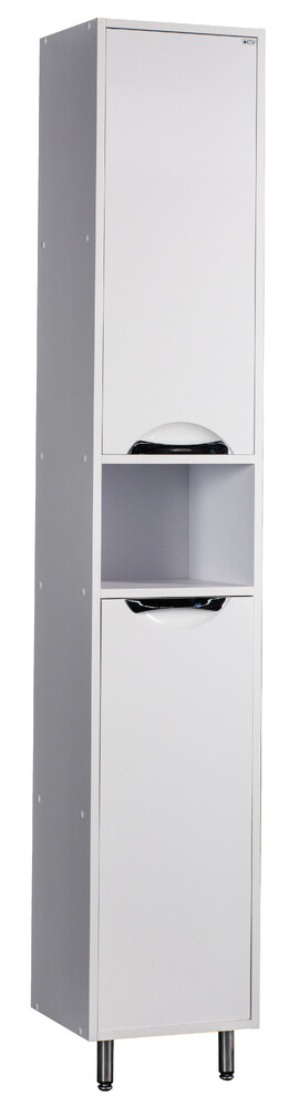 Пенал SANTREK HOME "Деко" (Белый) 2 двери Правый 330*1912*316