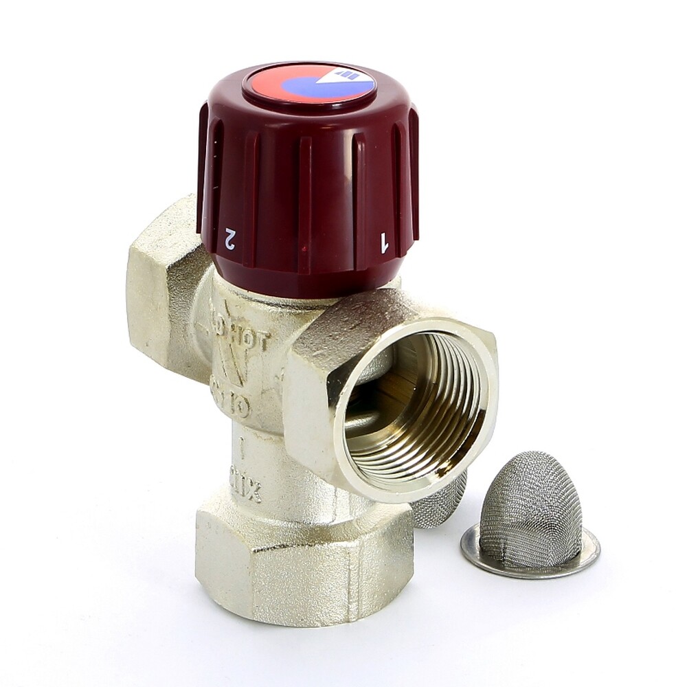 Термосмеситель 3-ход. 1/2 WATTS (40-60 град) 0559214 ***