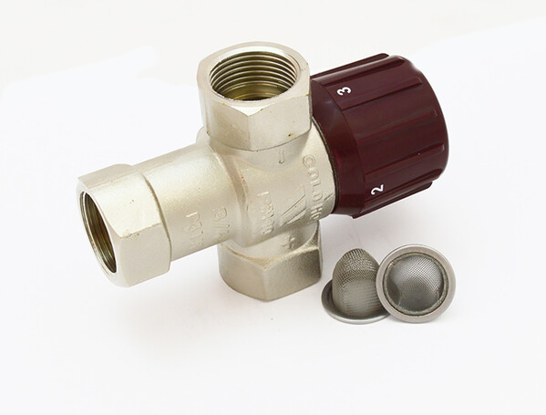 Термосмеситель 3-ход. 3/4 WATTS (32-50 град) 0559210 ***