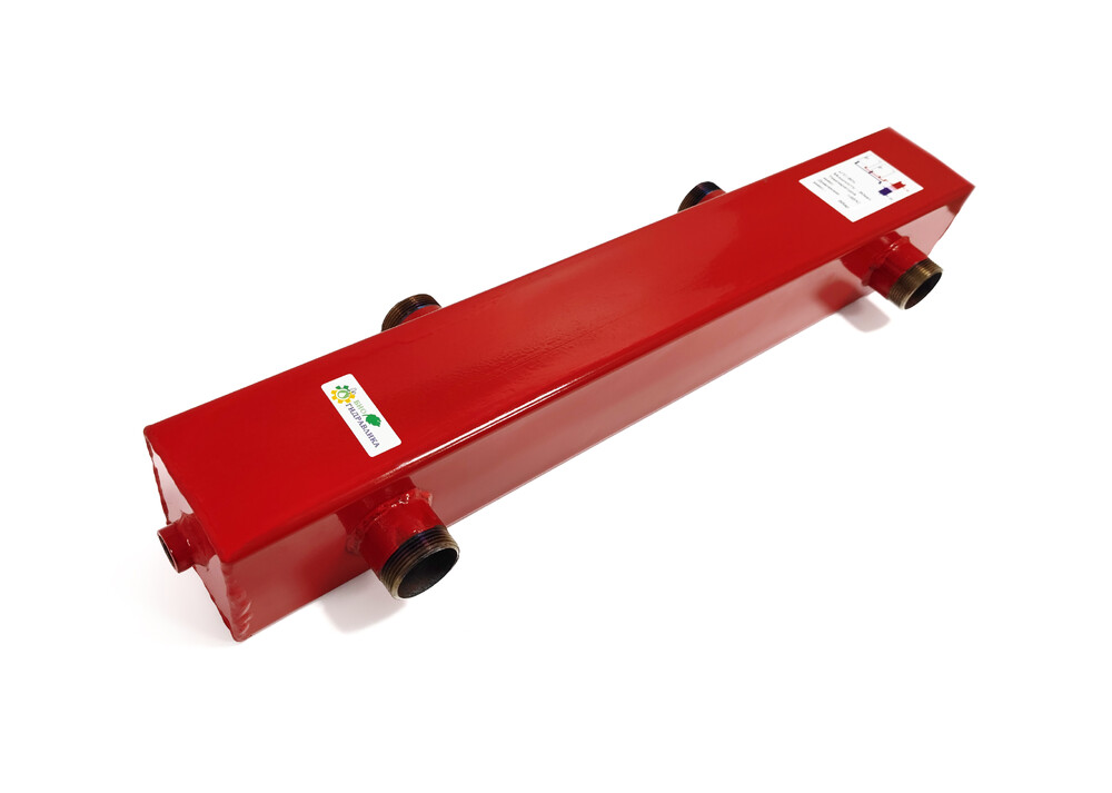 Гидравлическая стрелка ГС - 80 КВт для систем отопления с магнитным улавливателем