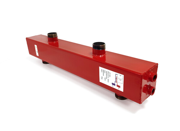 Гидравлическая стрелка ГС - 80 КВт для систем отопления с магнитным улавливателем