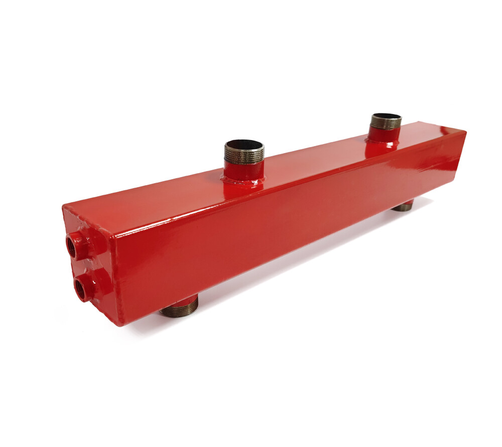 Гидравлическая стрелка ГС - 80 КВт для систем отопления с магнитным улавливателем