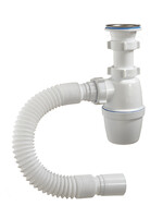 А-40018 Сифон бутылочный ОРИО 1 1/2" х 40 с гибкой трубой 40 - 40