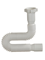 АС-10122 Гибкая труба (гофра) ОРИО с гайкой 1 1/2" х 40 длина 1250 мм