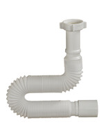 АС-10142 Гибкая труба (гофра) с гайкой ОРИО 1 1/4" х 40 длина 1250 мм