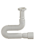 АС-10152 Гибкая труба (гофра) с гайкой ОРИО 1 1/4" х 40/50 длина 1250 мм