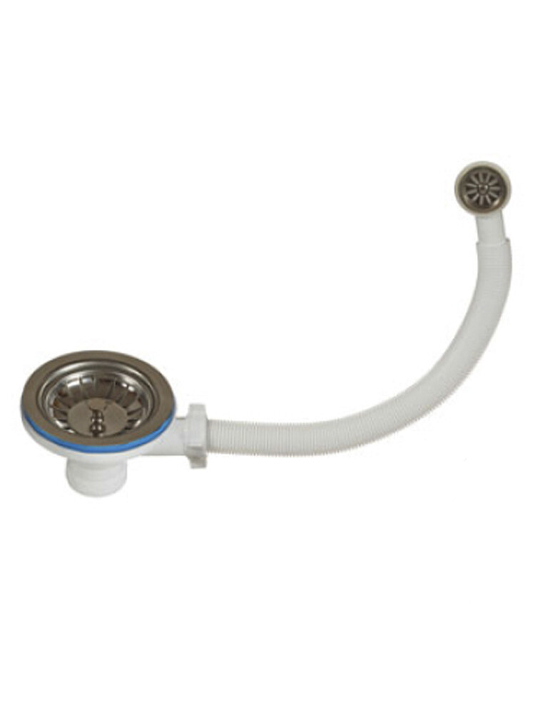 А-5007-1 Выпуск ОРИО 3 1/2" , с переливом для ГРАНИТНОЙ мойки