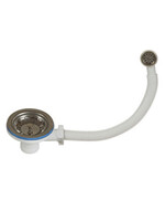 А-5007-1 Выпуск ОРИО 3 1/2" , с переливом для ГРАНИТНОЙ мойки