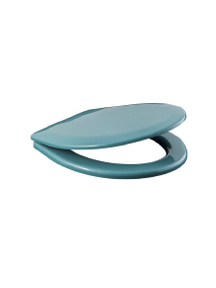 Сиденье д/унитаза унив. ОРИО К-10 зеленое (360х420мм ,  межосевое 160мм)