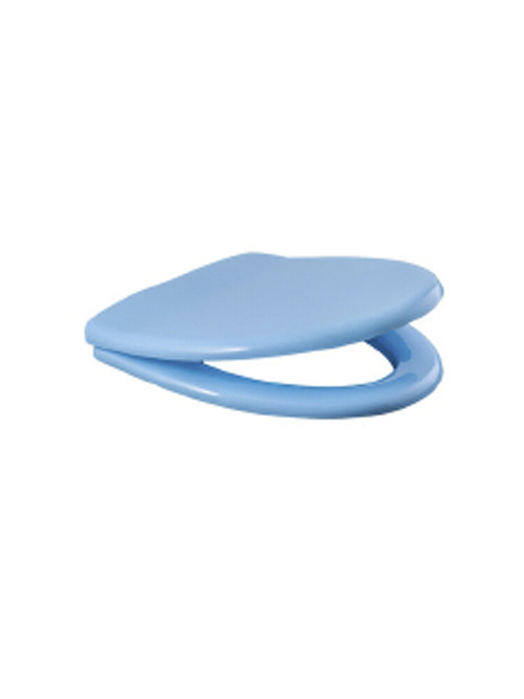 Сиденье д/унитаза унив. ОРИО КВ1-2 голубое (370х420мм ,  межосевое 160мм)