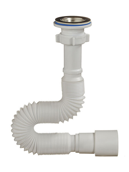 А-3016 Гибкая труба с выпуском (гофросифон) ОРИО 1 1/4" - 40/50 длинна 650 мм