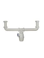 К-4300 Набор ОРИО для двойной одноуровневой мойки 1 1/2 х 40 без выпусков