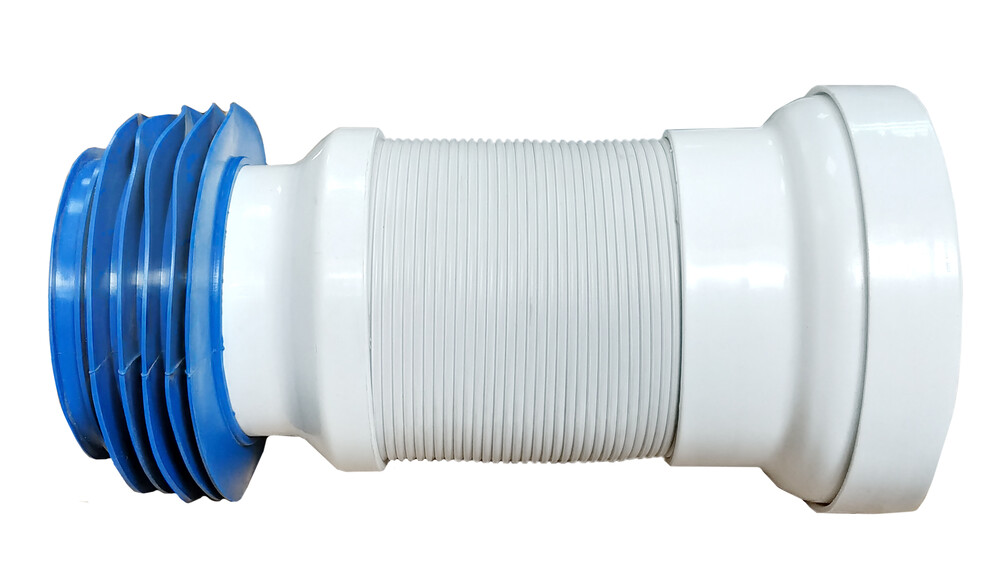 Слив унитаза АРМИРОВАННЫЙ ОРИО раздвижной С-996 , L=270-550 мм