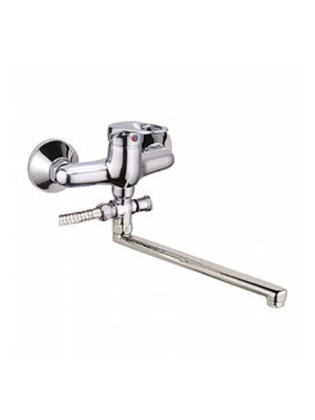 2137 Смеситель Ванна LEDEME шар. d-35 дл. нос