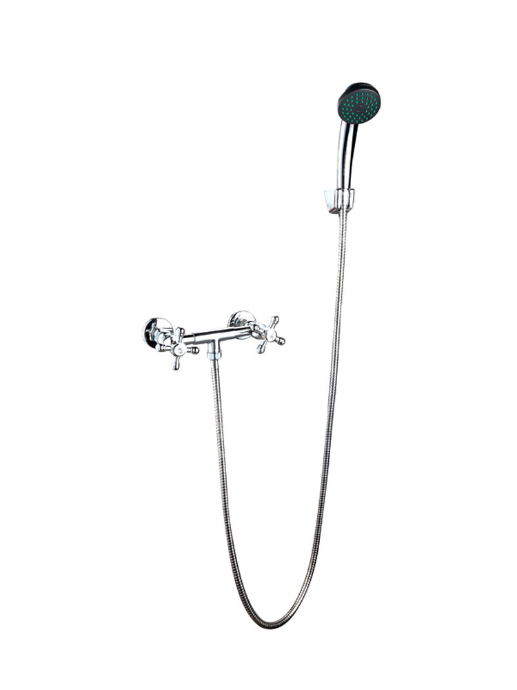 Смеситель с душ.лейкой и шлангом кер. ПСМ - 109 - К/89 ДУШ тип См-ДшДНРШл