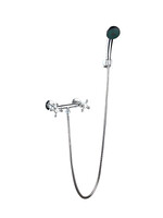 Смеситель с душ.лейкой и шлангом кер. ПСМ - 109 - К/89 ДУШ тип См-ДшДНРШл