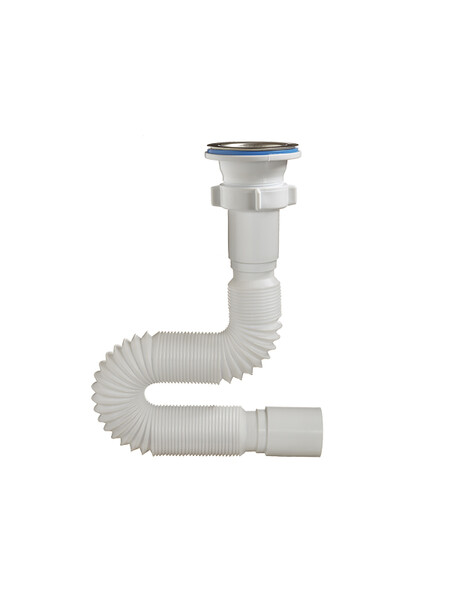 А-30151 Гибкая труба с выпуском (гофросифон) ОРИО 1 1/2" - 40 длина 650 мм