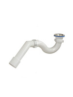 А-42587 Сифон для душ. поддона ОРИО 1 1/2х40, с переходной трубой (45 град) 40-40/50