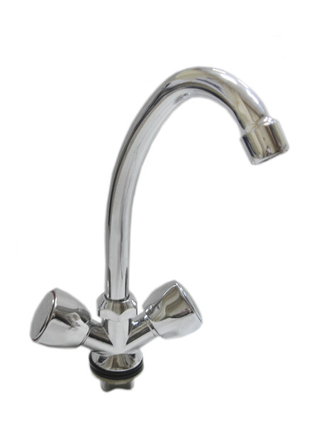 Смеситель Кухня DIABLO (рег.№377092) 1/2 м/к (250-R 74) НА ГАЙКЕ Пента 