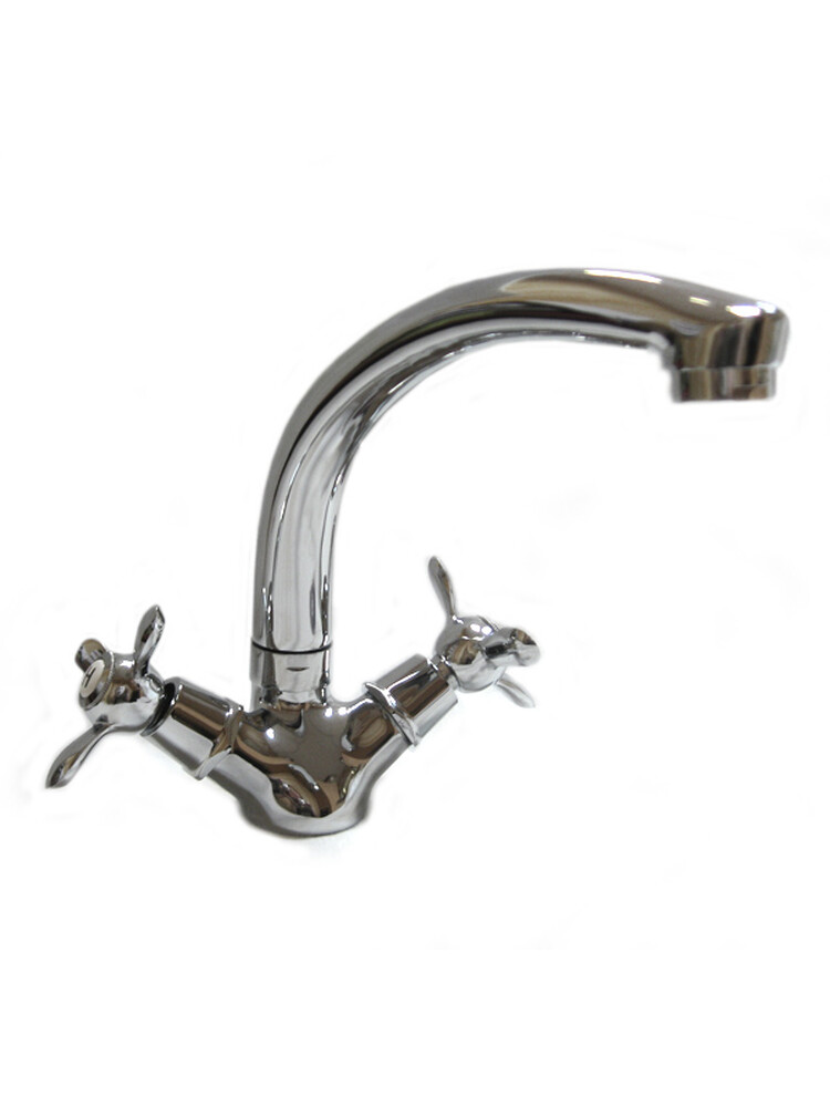 Смеситель Кухня DIABLO (рег.№377092) МАКСИ 1/2 м/к (180-R 49) 3-х лепестк. 