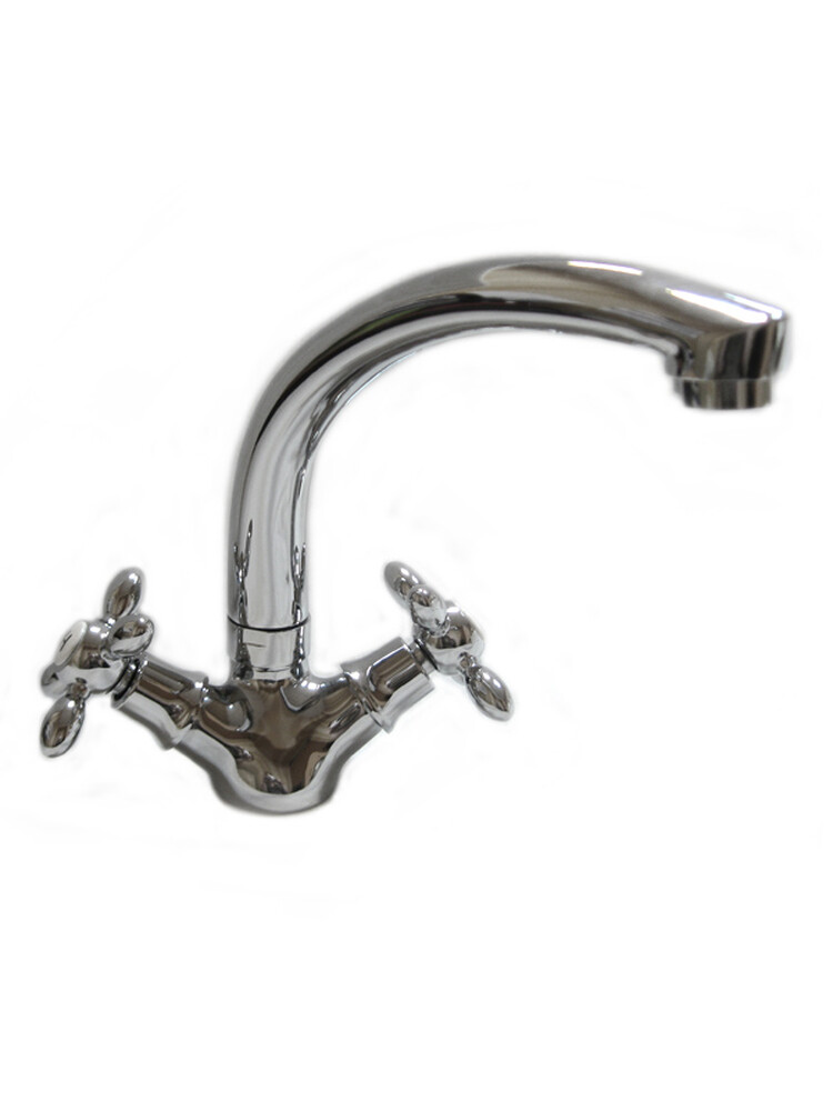 Смеситель Кухня DIABLO (рег.№377092) МАКСИ 1/2 м/к (180-R 82) Крест Капля 