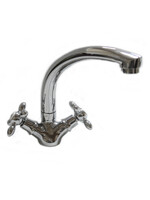 Смеситель Кухня DIABLO (рег.№377092) МАКСИ 1/2 м/к (180-R 82) Крест Капля 