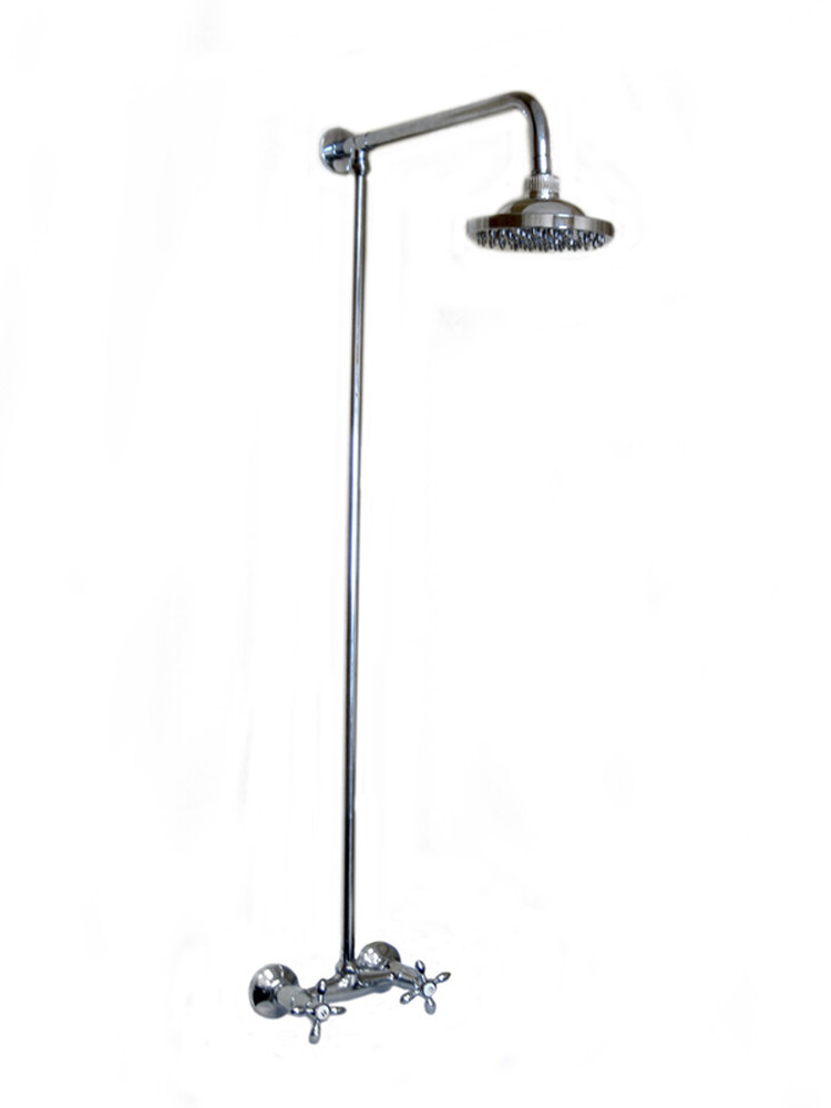 Смеситель Стационарный DIABLO (рег.№377092) 1/2 м/к (510-R 61) с душевой стойкой S-ка 