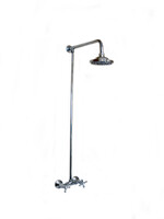 Смеситель Стационарный DIABLO (рег.№377092) 1/2 м/к (510-R 82) с душевой стойкой Крест Капля АКЦИЯ!!!