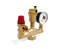 Группа безопасности SANTREK THERMO 1" латунь (рег.№468190)