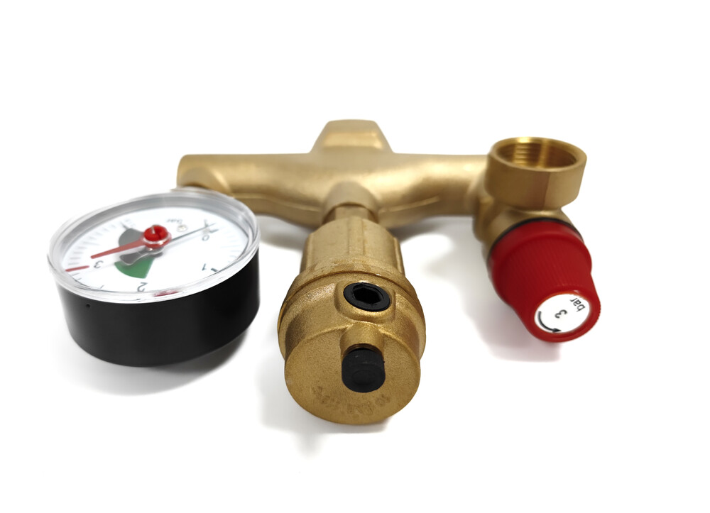 Группа безопасности SANTREK THERMO 1" латунь (рег.№468190)